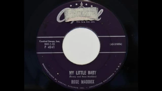 Rose Maddox - My Little Baby (Capitol 4241)