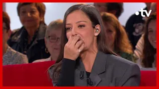 Camille Lellouche prise de sanglots "Je suis un peu émue" - Vivement Dimanche 15 octobre 2023