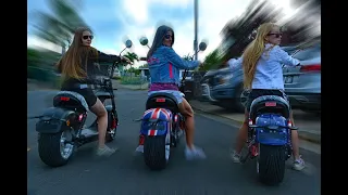 Harley Style Electric Moped from Segway Maui