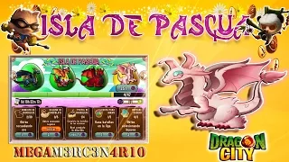 Como obtener el dragon  de Pascua - Isla de Pascua - Dragon City 2015