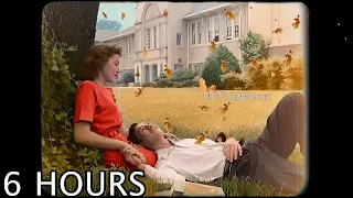 Autumn 1946, you're a Student in Love sitting under a tree at the University (Oldies music, birds)