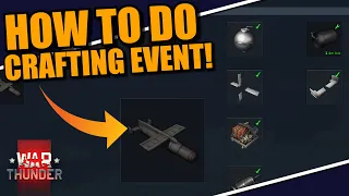 War Thunder - HOW to do the CRAFTING EVENT TOKUSHU HEIKI! PART 1: Getting started!