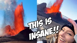 VOLCANO ERUPTION IN ICELAND 2021