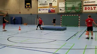 Handball pivot Training-Technique exercise