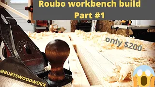 build a Roubo workbench build. Part 1 |WOOD WORKING|