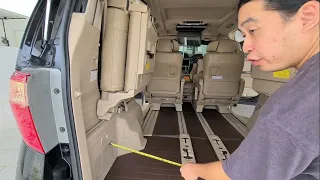 Alphard Seats - How many arrangement is there?