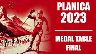 FIS Nordic World Ski Championships 2023 Planica | Final Medal Table