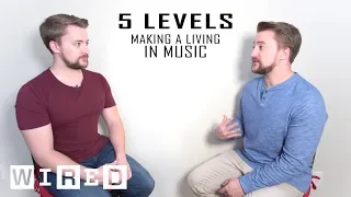 Musician Explains One Concept in 5 Levels of Difficulty | WIRED Parody