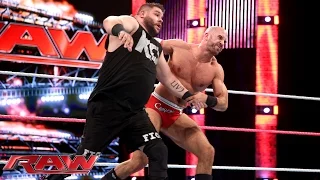 Cesaro vs. Kevin Owens: Raw, October 26, 2015