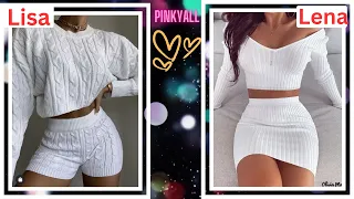 LISA OR LENA 💗 Pinkyall #147 [Makeup & Hair Styles & Outfit ideas & Nails & ملابس LISA OR LENA]