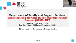 Youth Services - Reducing Risk for Girls in the Juvenile Justice System (GEMS) RFP