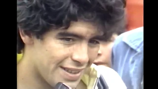 Inédito: entrevista a Maradona, a sus 19 años