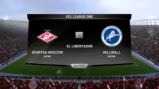 Спартак - Миллуол 22 тур Чемпионата Англии по футболу Первая лига FIFA 18 PS4