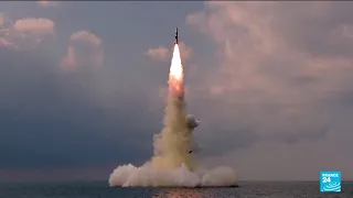 North Korea tested new 'submarine-launched ballistic missile' • FRANCE 24 English