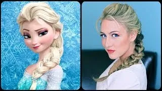 Elsa's Textured French Braid Tutorial