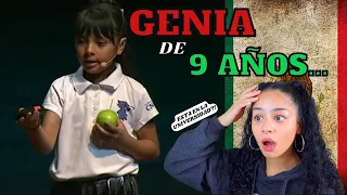 EXTRANJERA REACCIONA a Adhara Pérez |  NIÑA GENIO MEXICANA