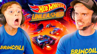 JOGUEI HOT WHEELS UNLEASHED PELA PRIMEIRA VEZ - Família Brancoala Games