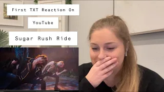 First Time Ever Reacting To TXT On YouTube! “Sugar Rush Ride” MV Reaction!!