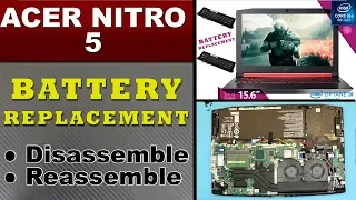 HOW change your ACER nitro 5 Series laptop battery