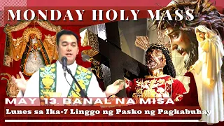 HOLY MASS TODAY | May  13  Monday MASS  |  REV FR DOUGLAS BADONG