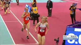 Katelyn Tuohy wins Women 3000m Finals | NCAA Indoor Track & Files Championship 2023