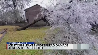 Memphians assessing damage from ice storm