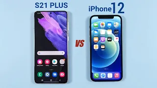 Samsung S21 Plus vs iPhone 12 Speed Test & Camera Comparison