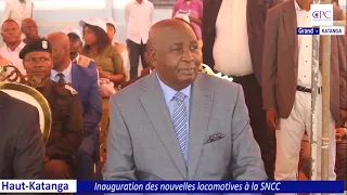 CPC GRAND-KATANGA : Inauguration des locomotives neuves à la SNCC.