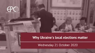 Why Ukraine’s local elections matter