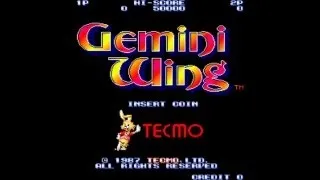 Gemini Wing 1987 Tecmo Mame Retro Arcade Games