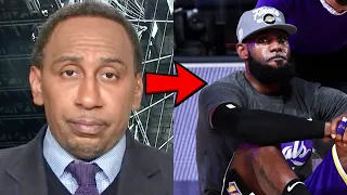 Stephen A Smith Exposed For Lying On LeBron James PROOF He Attended Kobe Bryant Memorial | MUST SEE