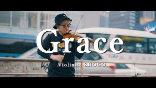 Grace - Violinist SHOGO  /  in 新宿路上ライブ