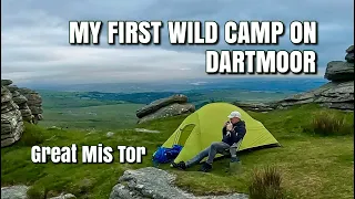 My first wild camping on Dartmoor - Great Mis Tor - Dartmoor Runner - Naturehike Could-Up 2