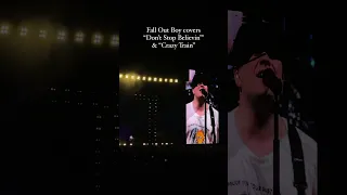 Fall Out Boy Covers Ozzy Osbourne "Crazy Train" & Journey "Don't Stop Believin'" at Wrigley Field