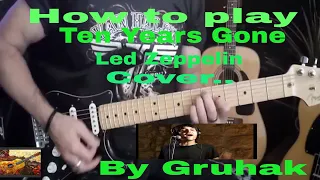 How to play/Ten years gone/playalong/cover/Gruhak Band/Boris kosovic