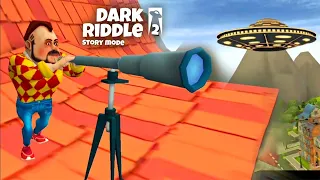 Dark Riddle 2 Story Mode - Gameplay Walkthrough - Cow, Car and One Big UFO