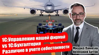 1С:УНФ - Себестоимость в 1С:Управление нашей фирмой vs 1С:Бухгалтерии / Самоучитель по УНФ / Айтон