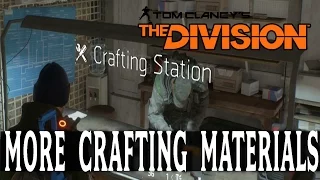 The Division - How to Get More Crafting Materials
