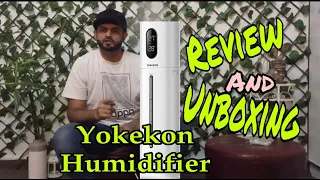 YOKEKON LARGE HUMIDIFIER UNBOXING & REVIEW l YOKEKON Cool Mist Humidifier for Home Bedroom 8L