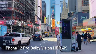 NYC - iPhone 12 Pro Dolby Vision HDR 4K 30fps