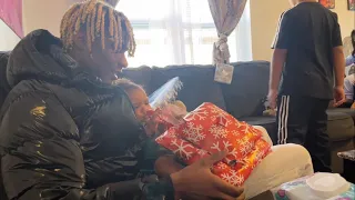 Armani's First Christmas in Arkansas