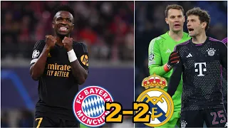 Vinicius sansasyonèl !... Madrid toujou envenku ! (Bayern 2-2 Real )