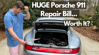 HUGE Porsche 911 Repair Bill...Was It Worth It?