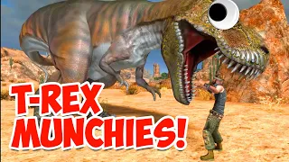 Can you survive a TREX ATTACK? | Carnivores Dinosaur Hunt gameplay Pt7