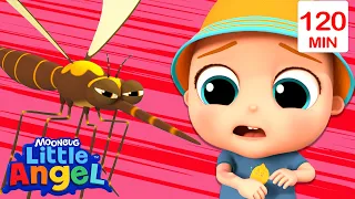 Make the Insect BITE Go Away! | LITTLE ANGEL 😇 | Lullabies & Nursery Rhymes | Baby Sleep Songs