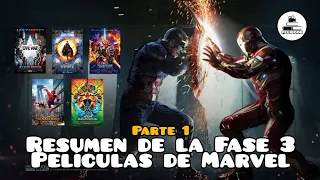 Resumen de películas fase 3 de Marvel | Parte 1 | Pelibook