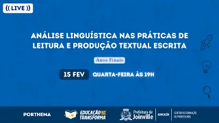 Live Porthema - Análise Linguística nas Práticas de Leitura e Produção Textual Escrita