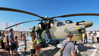 Ми-28 боевой вертолет / Форум "Армия 2021" Парк Патриот / Army 2021