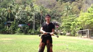 Nunchaku / Nunchuck Tricks - Chain catches and fixing mistakes!