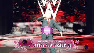 WWE 2K23 carter pewterschmidt vs adolf for the mothers Day championship wrestlemania